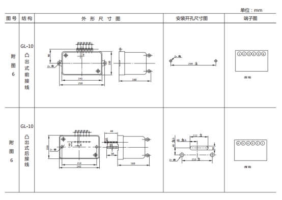 GL-13過流繼電器外形結(jié)構(gòu)及安裝尺寸圖片 GL-13過流繼電器外形結(jié)構(gòu)及安裝尺寸圖片