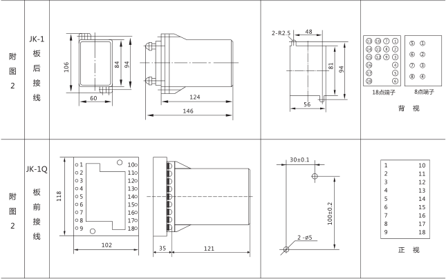 JSS-11A集成電路時間繼電器外形尺寸及安裝開孔尺寸圖片四 JSS-11A集成電路時間繼電器外形尺寸及安裝開孔尺寸圖片四