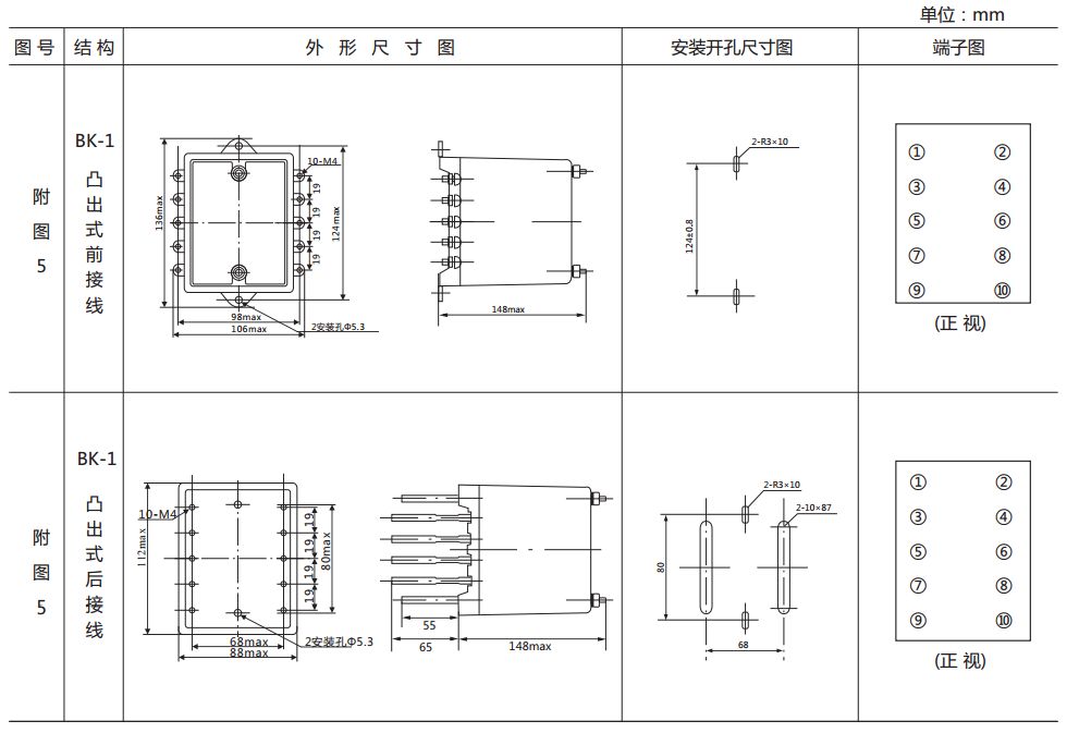 DZB-138帶保持中間繼電器外形及開孔尺寸 DZB-138帶保持中間繼電器外形及開孔尺寸
